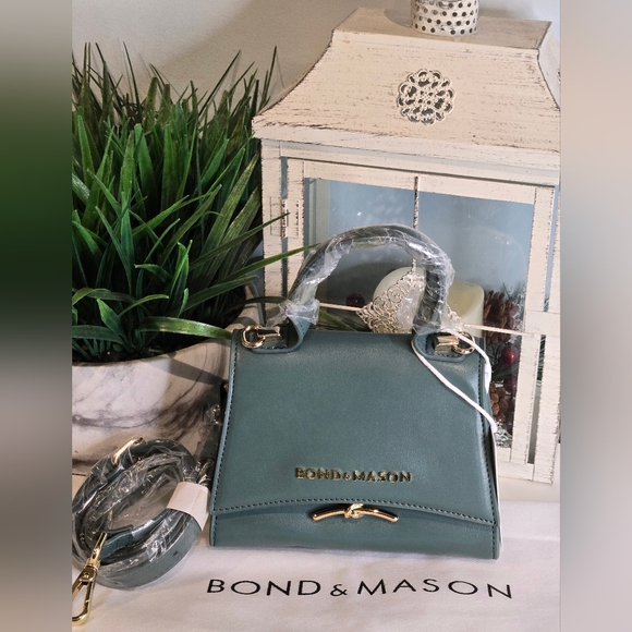 Bond & Mason Handbags - Bond & Mason "The Kimberley" Teal/Green Bag